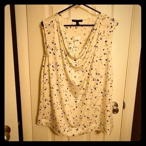 Sleeveless Matte Jersey Cowl Top NWT